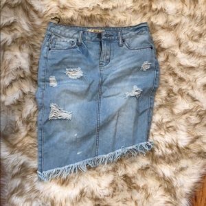 Denim skirt